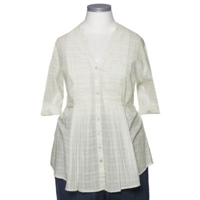 Ann Harvey Ivory Poet Blouse