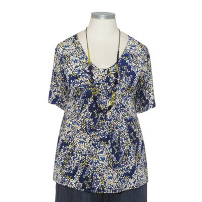 Ann Harvey Weekender Print Necklace Top