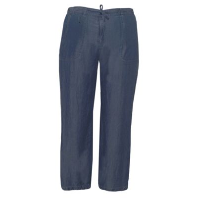 Tencel Wide Leg Jeans