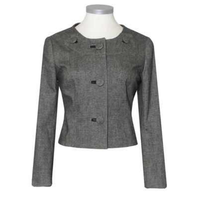 Minuet Petite Petite Round Neck Jacket