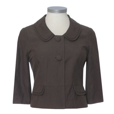 Minuet Petite Petite Silk Linen Jacket