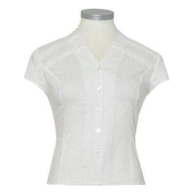 Minuet Petite Box Pleat Blouse