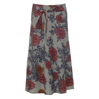 Alexon Floral Print Skirt