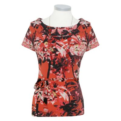 Alexon Necklace Print Top