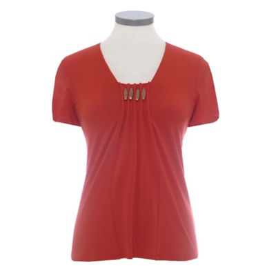 Alexon Pleat Bead Top