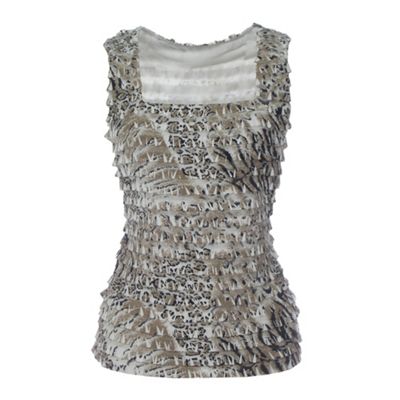 Alexon Animal Frill Top