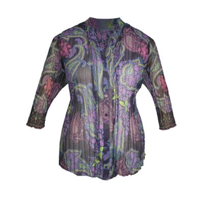 Ann Harvey Paisley Crushed Blouse