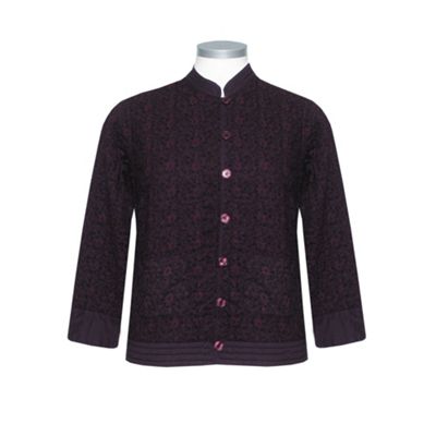 Dash Blackcurrant Reversible Quilted Jacket