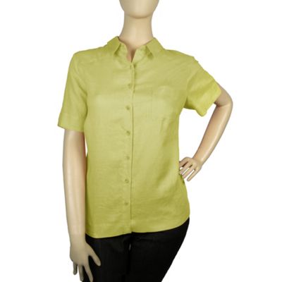 Ann Harvey Citrus Linen Blouse