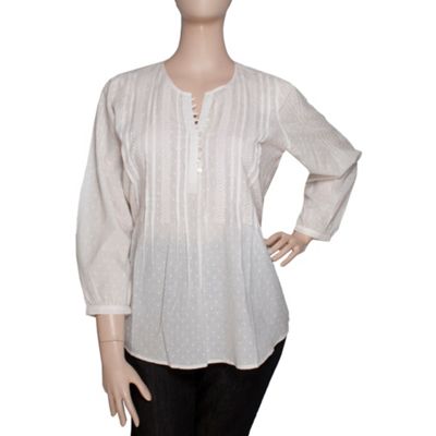 Ann Harvey Cream Lace Button Blouse