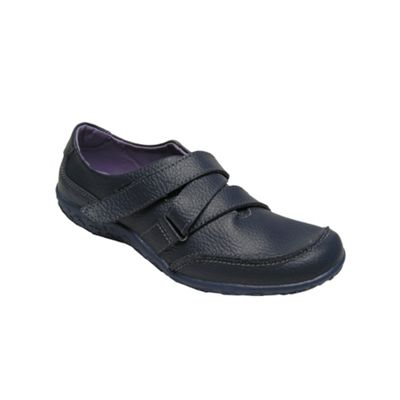 Navy Francis Asymetric Velcro Shoe Thumbnail Image