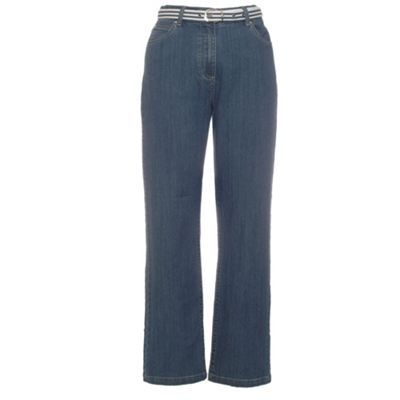 Blue Denim Petite Pants