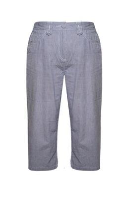 Grey cropped trousers
