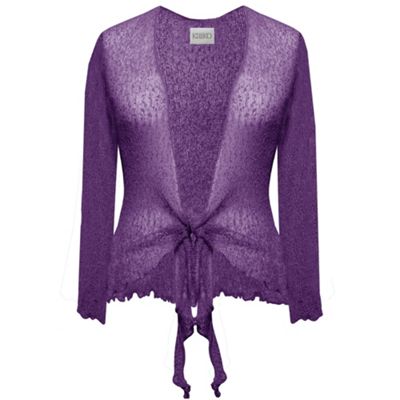 Dark Purple one size fits all shrug