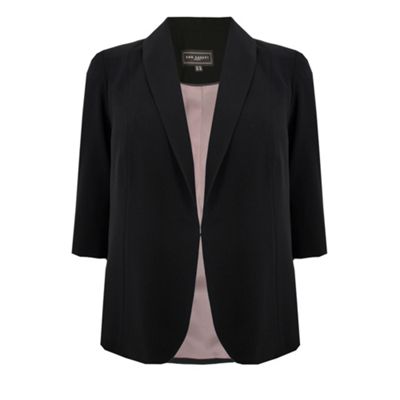 Black Chiffon Jacket
