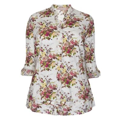 Ann Harvey Paisley Print Crinkle Blouse