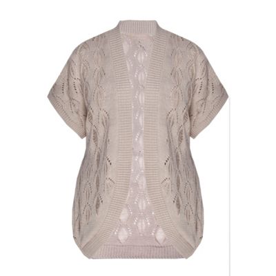 Oatmeal Drop Stitch Cardi