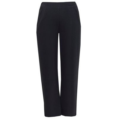 Black Jersey Trousers