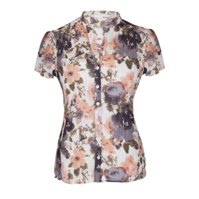 Kaliko Rose Crinkle Blouse