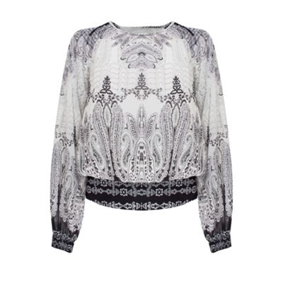 Kaliko Paisley Print Blouse