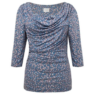 Blue Spotted Top
