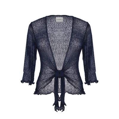 Navy One Size Fits All Shrug