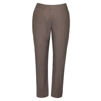 Petite Light Chocolate Casual Trouser