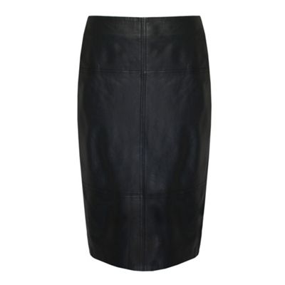 Black Leather Skirt