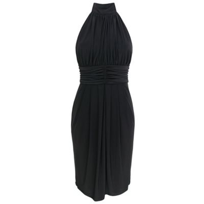Black Halter Neck Dress