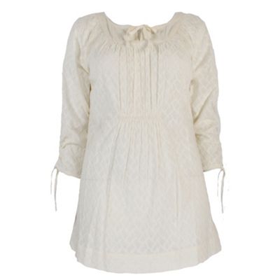 Ann Harvey Cream Embroidered Blouse