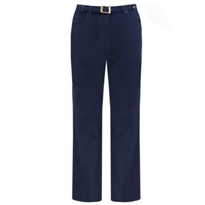 Vertical Denim Trousers Regular