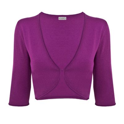 Bright Purple Bolero