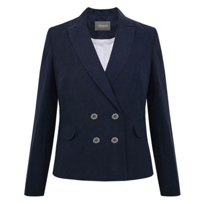 Navy Tencel Jacket