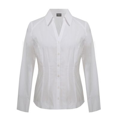 Alexon White Tailored Sharp Blouse