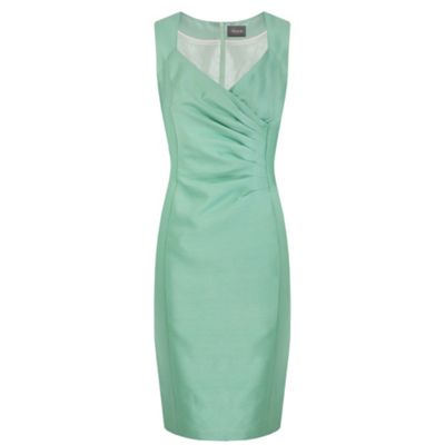 Mint Wool Silk Alexa Dress