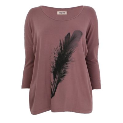 Feather Print Tee