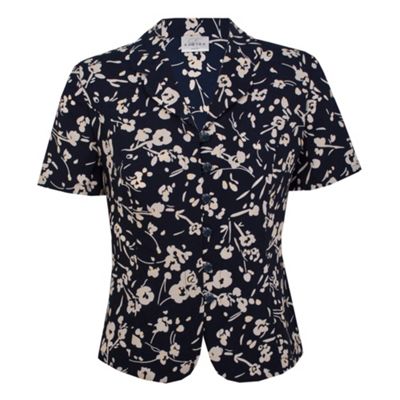 Eastex Scatter Floral Print Blouse