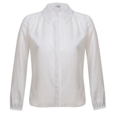 Minuet Petite Ivory Blouse