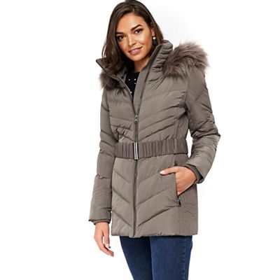 ladies hooded coats debenhams