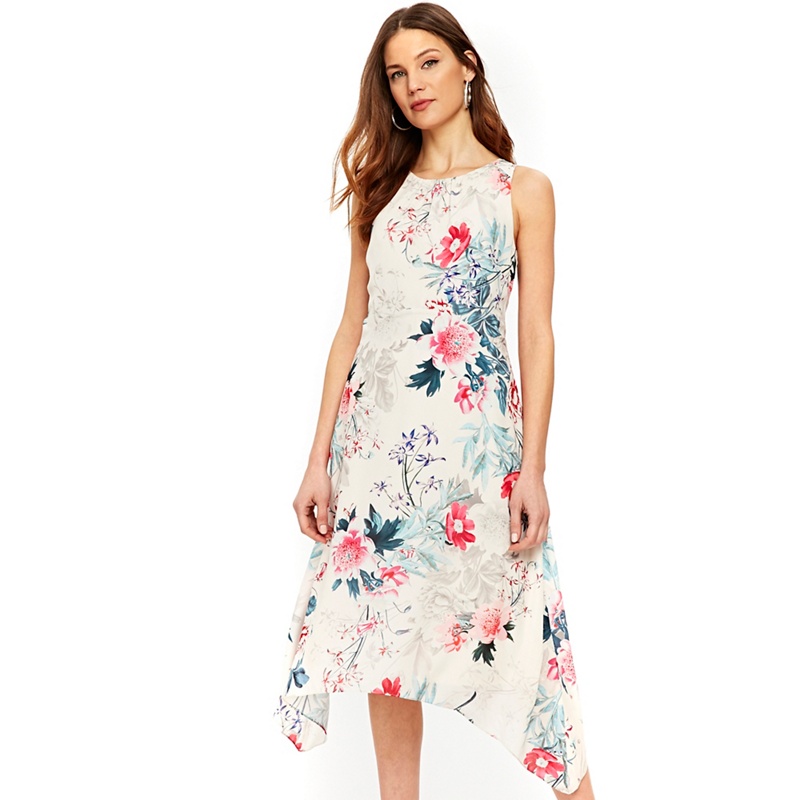 Wallis - Ivory Floral Print Shift Dress Review