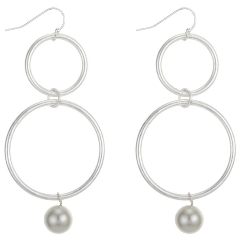 Principles - Pearl Drop Hoop Earrings Review