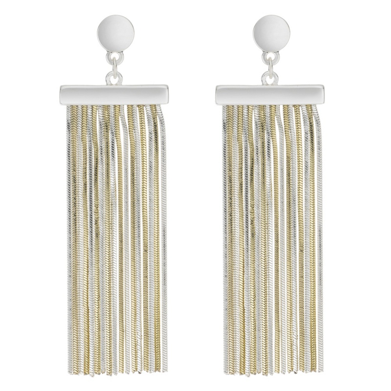 The Collection - Multi Tone Chain Drop Earrings Review