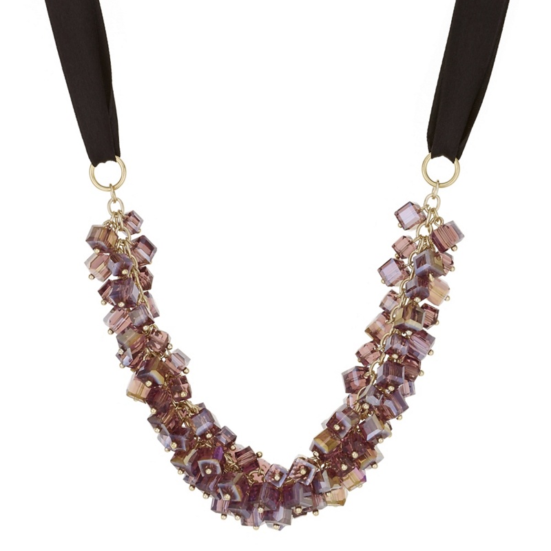 J by Jasper Conran - Designer Purple Beaded Shaker Necklace Review