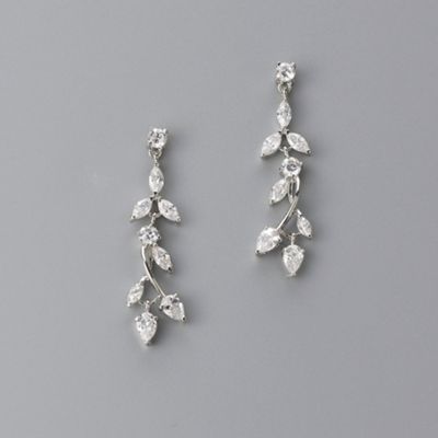 CZ Spike Earrings