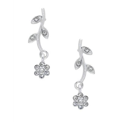 Vine drop earring