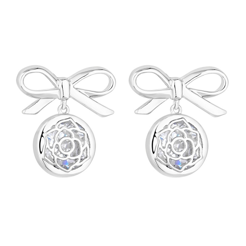 Jon Richard - Bow And Floral Droplet Stud Earrings Review