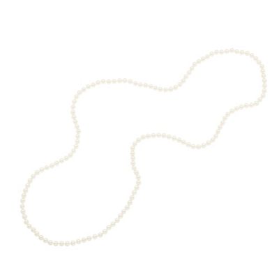 Pearl rope necklace