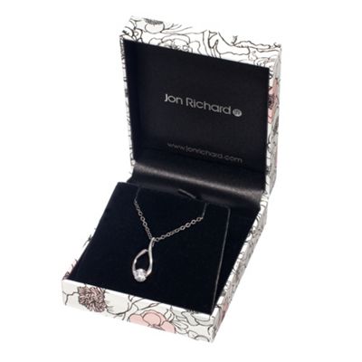 Twist Cubic Zirconia Pendant