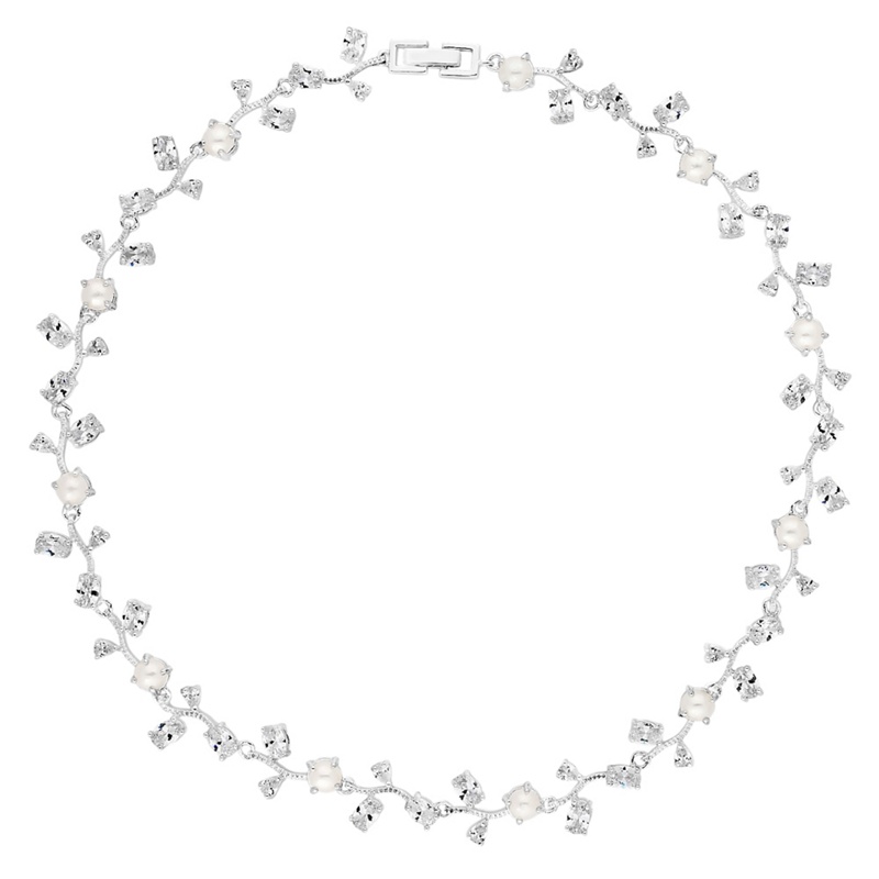 Alan Hannah Devoted - Vine Pearl Cubic Zirconia Necklace Review