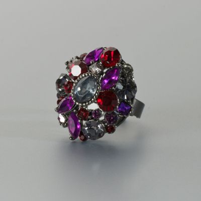 Mixed Stone Cocktail Ring